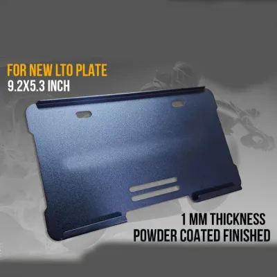 [Fast Delivery] plate holder motorcycle back and front protector cover stainless 304 & clear acrylic material