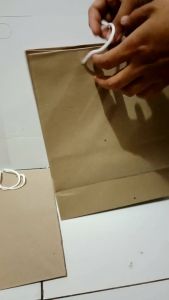 12 Pcs Tas Kertas polos ukuran 20x25x10 cm paper bag kado hajatan souvenir Souvenir Pernikahan Dan Ulang Tahun Tas Jinjing Pegangan Tali - Lazada
