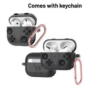 [✅SG Ready Stock] AirPods Case Pro 2/Pro/4/3/2/1 Silicone ShockProof Creative Game Console Protective Cover AirPods保护壳