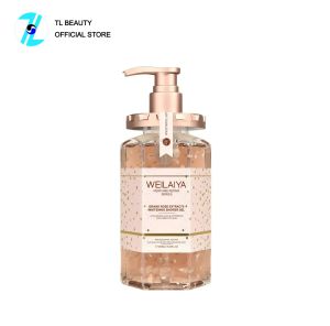 Sữa tắm dưỡng trắng cánh hoa hồng Damask Weilaiya Shower Gel làm sạch và sáng da toàn thân 450ml