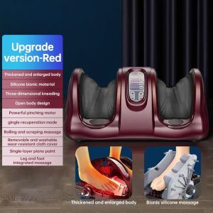 BENBO electric heating foot massager machine body leg massage Shiatsu Kneading vibrator calf massager