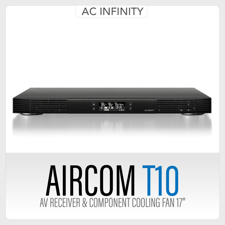 AC Infinity AIRCOM T10 AV Equipment Cooling Fan 17
