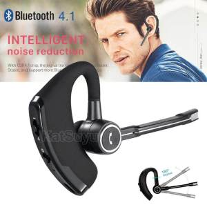 V8 Noise Cancelling Voice Control Handsfree Wireless Headphone Business Bluetooth Earphone Sport Office Music Headset