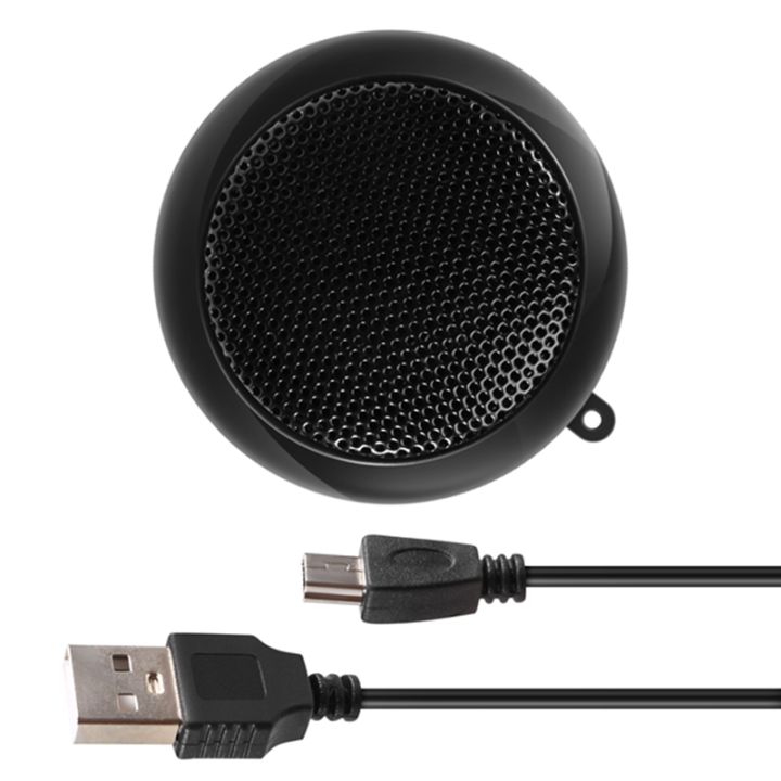 QSAF) Mini Speaker Portable Rechargeable Travel Speaker with Aux