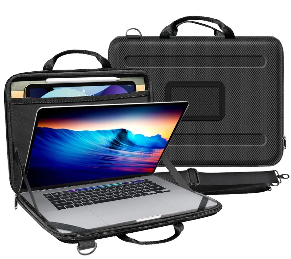 Hard Shell Laptop Case 14 inch EVA Waterproof Laptop Bag for 14