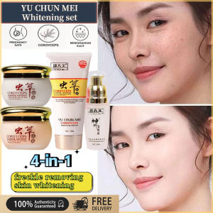 [Ready Stock] YU CHUN MEI CORDYCEPS ORIGINAL IMPORT / Cleaning Soap / SERUM / CREAM Afternoon / Night CREAM（冬虫夏草）