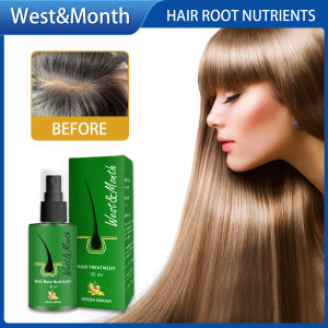 West Month Hair Growth Hair Loss Treatment For Women Hair Loss Supplement Hair Growth Cream Essence Oil Hair Loss Treatment Tonic Hair Loss Treatment Growth Hair For Men Women Thailand Hot Sale(30ml）