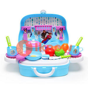 [XinNgo.] Frozen Pretend Play Makeup Toy Beauty Salon Set for Little Girls Kids Princess Vanity Case Dress Up Toys for 345 yrs Toddlers Make Up Play Girl Birthday Gift Set