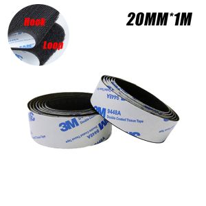 Velcro 3M Double Tape Adhesive Hook Dobel Perekat Serbaguna Lem Hook & Loop Perekat Halus dan Kasar 2/10cm