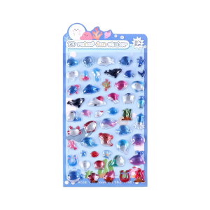 Embossed Animal Sticker for Journal Planner Phone Case Scrapbooking Embellishment Motivational Sticker for Kid Teacher