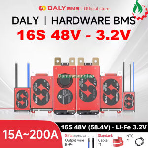 Mạch 16S 48V (58.4V) Daly bảo vệ pin sắt Li-Fe 3.2V xe điện