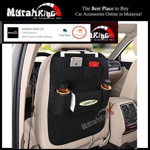 Auto Car Seat Organizer Back Multi-Pocket Travel Storage Hanging Bag Organizer Holder (1 Pcs)