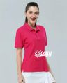 Kaos Polo Shirt Wanita Baju Kerah Berkerah Cewek. 