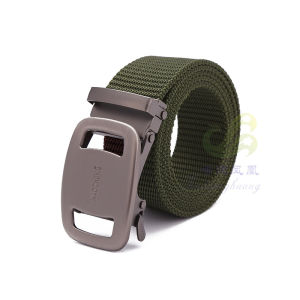 GUGETI Pilot Tactical Belt Mens canvas belt nylon trouser iron buckle belt
