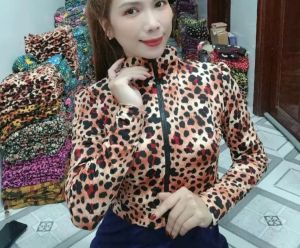 (GIAO MÀU NGẪU NHIÊN) Áo khoác lửng da beo và nhiều màu sắc rất đẹp Áo Khoác Ủ KEM TAY DÀI CỔ TRỤ Có Túi Xỏ Ngón  trending xu hướng THỜI TRANG áo khoác ủ kem Thun Gân  có video và hình ảnh thật