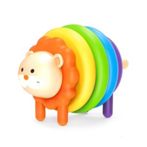 Toddler Educational Rainbow Stacker Toy Perfect For Home Or Travel Fostering Family Bonding And Skill Growth