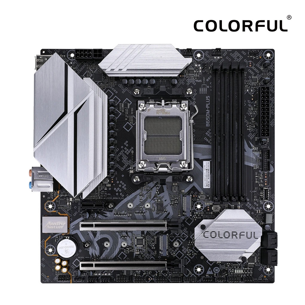 Colorful BATTLE-AX B650M-PLUS V14 Motherboard - AMD B650 / AM5 Socket / DDR5 / M-ATX