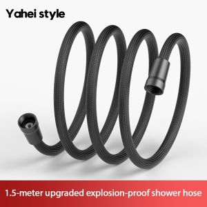 1.5/2M Anti Winding Handheld Shower Hose GI/2 Flexible Shower Tube High Pressure Universal Interface