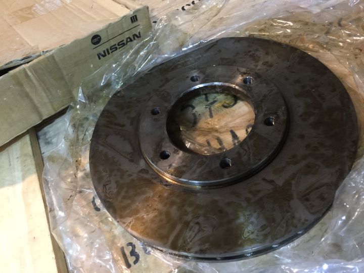 Protex 4wd Front Slotted Disc Rotor Right Hand Side for Nissan Patrol GU Y61 main image 1