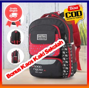 Tas Punggung Anak Sekolah SD Laki Laki Perempuan Ransel Backpack Cowok Cewek Kelas 1 2 3 4 5 6