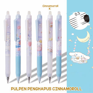 PULPEN PENGHAPUS CINNAMOROLL 1218 1850 TINTA BIRU 0.5MM | PEN TINTA BIRU | PEN PENGHAPUS | PEN CINNAMOROLL | CINAMORROL | CINAMOROL | ALAT TULIS SEKOLAH | MSS