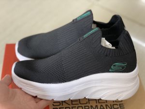 Skecher dệt kim đế cao - kiểu dáng sporty khỏe khoắn - Pb165