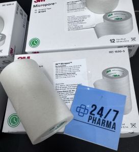 [No Dispenser][1530] 3M Micropore Surgical Tape Plaster Pita Luka Medical First Aid Refill 1535 microprore