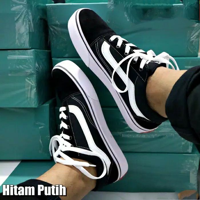 Sepatu Vans Old Skool Tênis Vans Peso Vans Old Skool Sepatu Vans