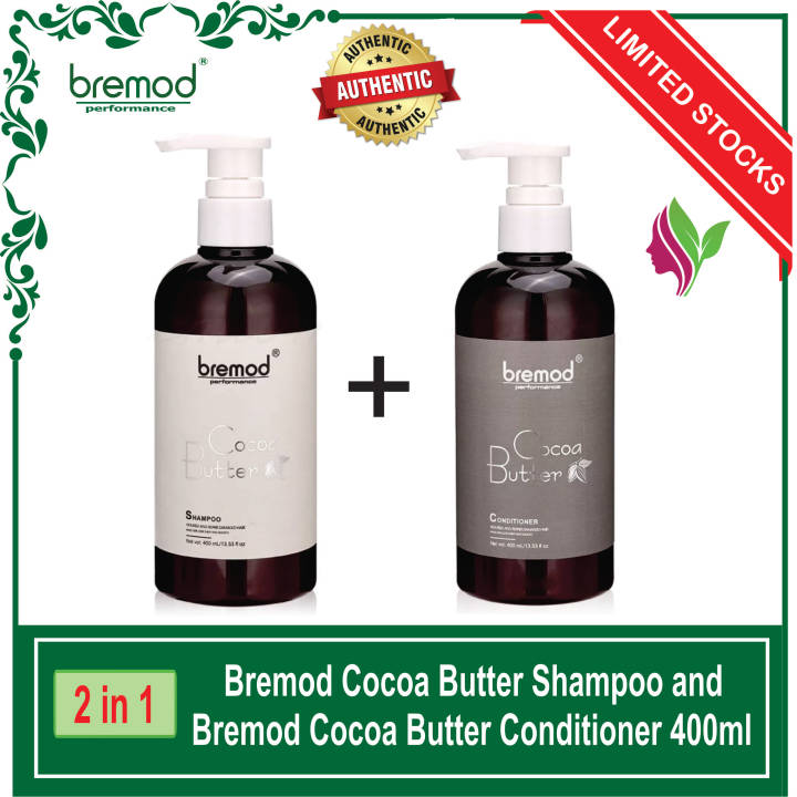 Bremod Premium Cocoa Butter Shampoo and Bremod Premium Cocoa Butter