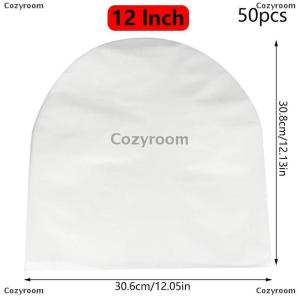 [COD] Cozyroom 50ชิ้น7 10 12นิ้วไวนิลใสป้องกันการบันทึก LP ถุงพลาสติกบันทึกป้องกันไฟฟ้าสถิตย์ด้านในถุงบรรจุภัณฑ์ฝาครอบใส
