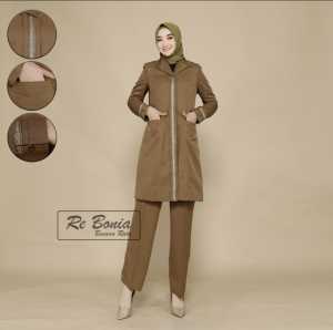 Tunik pemda wanita terbaru seragam pdh kheki tua seragam asn Tunik GuruPNS ASN kheki tua celana