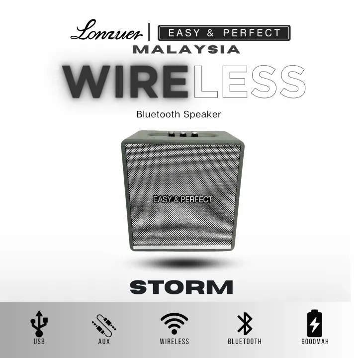 EP STORM 35 Watt Bluetooth Speaker Power Bass