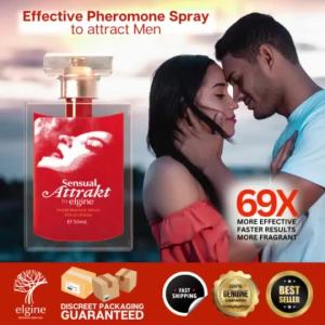 Pheromone Perfume For Women 50ml Long-Lasting Floral Fragrance Spray Elgine