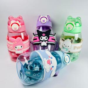 Botol Minum Anak Kuromi BZ-130-3 Botol Minum Karakter Melody Lucu 600ML Free Stiker BPA Free