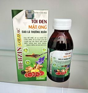 Bổ phổi giảm ho đau rát họng long đờm Giải cảm do thay đổi thời tiết/ HebZin Gold AC H-125ml