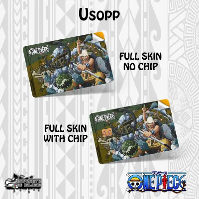 One Piece/Luffy Gear 5 Skin Card Sticker Vinyl Debit/ATM/beep card sticker skin