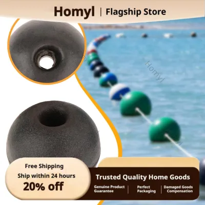 Rope Float Buoy Ball Buoyant Accessory Boat Throw Tow Rope Float for Boating Dock Aquaculture Swimming Warning Lines Pool