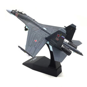 2025JASON TUTU 1/100 Scale Diecast Alloy Model Russian Air Force Fighter Su-35 Military Missile Bombe Collect gifts