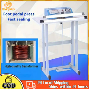 Sealer Fre-300/400/500 foot operated sealing machine Foot Pass-through Pedal Sealing Machine Plastic Bag Shrink Film Sealing and Cutting Machine Film Plastic-Envelop Machine Packaging foot sealer