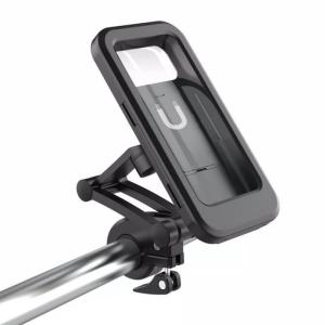 AE Motorcycle electric vehicle mobile phone holder bicycle waterproof bag navigation cycling touch screen retractable handlebar waterproof bracket
