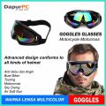 GOGGLE SAFETY MASK ANTI UV kacamata gogle 4 warna lensa. 