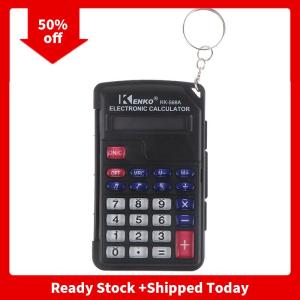 🔥🔥🔥pheebss Clear Keys Palm Flip Calculator Pocket Portable Mini Student