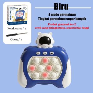 Level Baru 999 Telah Hadir! ! PoP It Fast Push Squeeze Toy/stress Relief Button/ Electric Pop It/has Lights/Pop It Electronic Machine/Game Mendorong Gelembung Musik Pop It Up Fidget Toys/Pop It Push Bubble Game Console