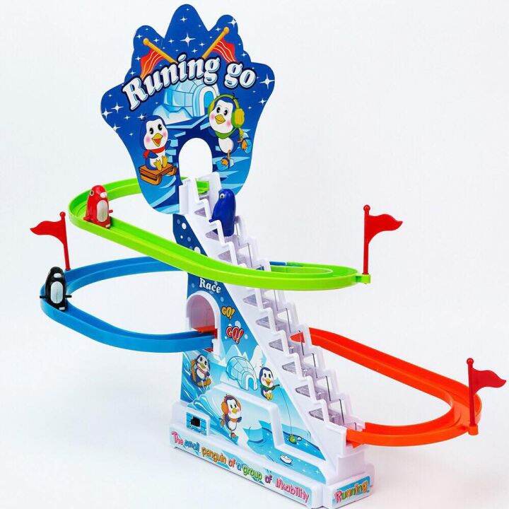 Penguin deals race toy