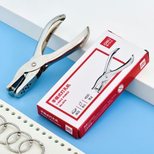 Đục lỗ giấy dụng cụ đục lỗ đơn kẹp bấm lỗ giấy refill sổ còng cầm tay tiện dụng kìm bấm lỗ 0.6mm-HAUSE