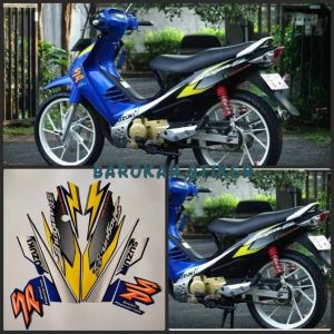 Striping Stiker suzuki shogun sp 125 r 2006 fullset stiker body standar berkualitas