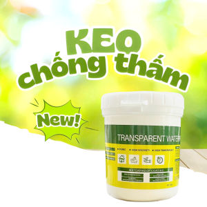 Keo Chống Thấm Trong Suốt Đa Năng 300g Chịu Nhiệt Cao Siêu Bền | Chống Dột Tường Nhà