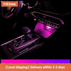 【Local shipping】 Portable Car USB Mini LED Ambient Light Decorative Lamp Interior Night Atmosphere Colorful Mood Enhancement