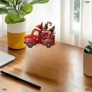 [COD] dfgje Santa Claus Deer Spirit Wall Decal Christmas Switch Sticker Festival Bedroom Living Room Home Decor Self-adhesive New Year Decal