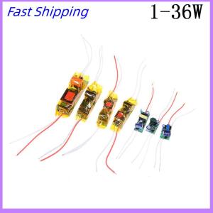 🔥🔥🔥kangsiwen 1-36W LED Driver Input AC100-265V Power Supply Constant Current for Lamps